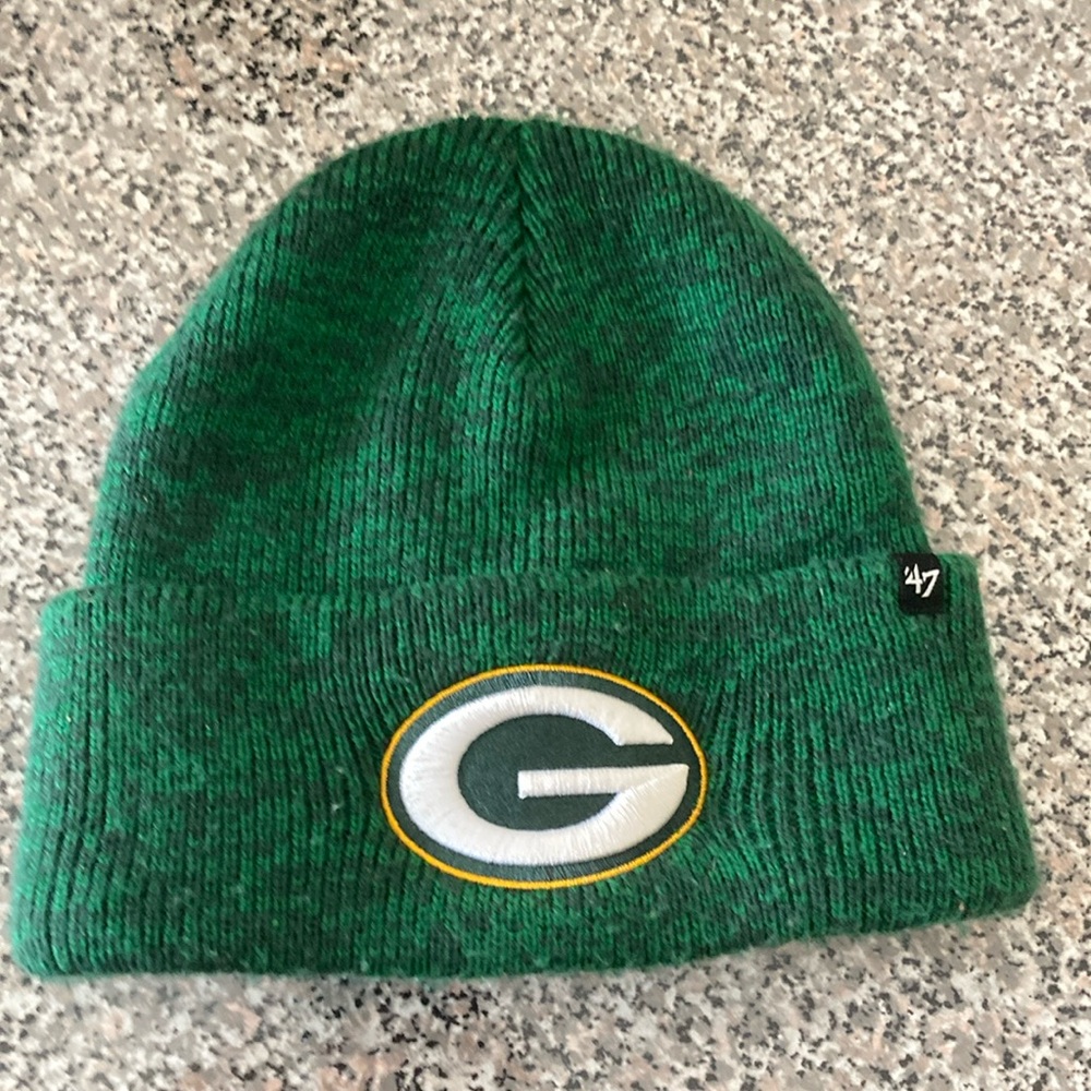 47 Green mens Beanie